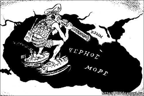 Советская карикатура на США